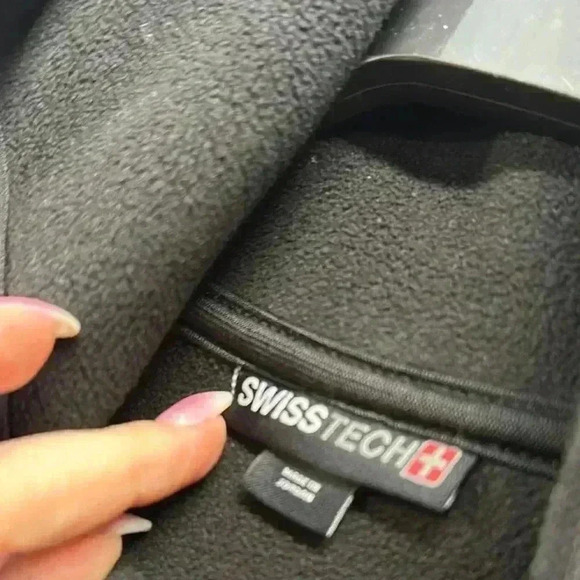 Swiss Tech Black Utility Jacket women’s small - Picture 5 of 5